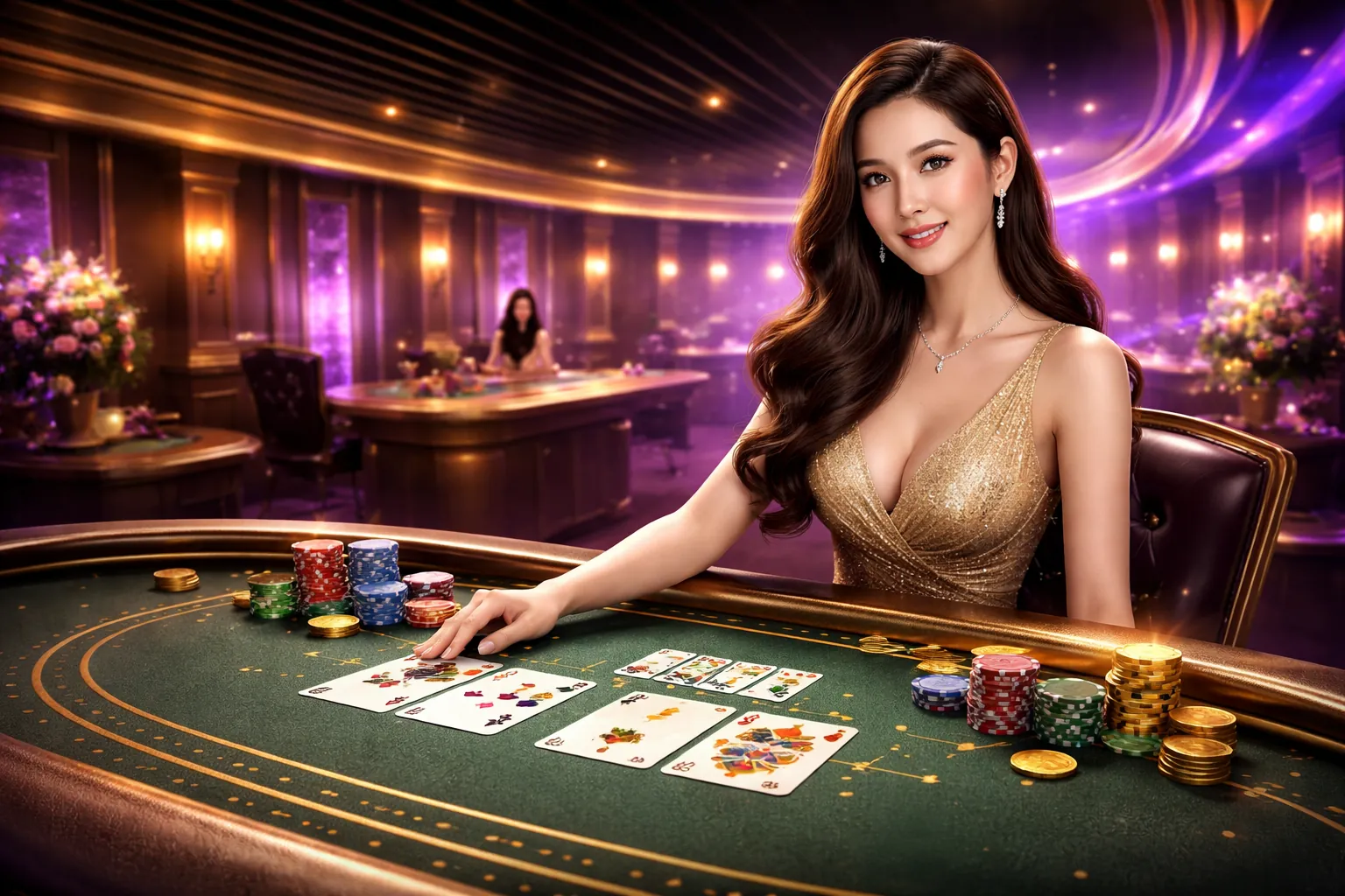 Hình ảnh hỗ trợ khách hàng 90ok casino 24/7